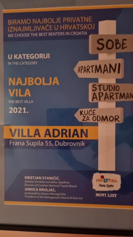 Villa Adrian Dubrovnik Kültér fotó